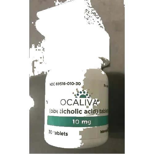 Ocaliva 10 10mg (Obeticholic Acid) packaging