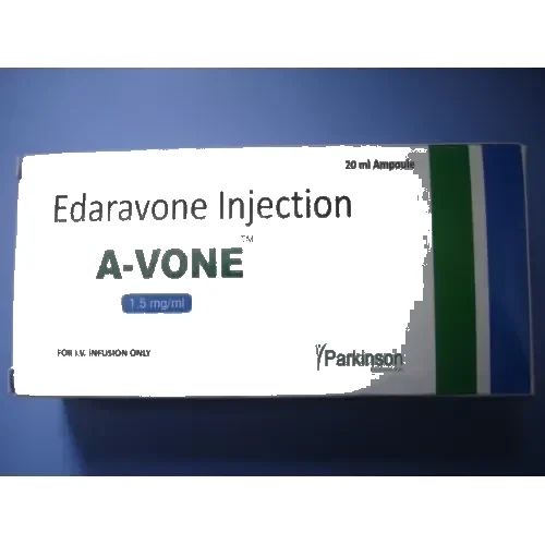 A-VONE 1.5mg/ml x 20ml (Edaravone) packaging